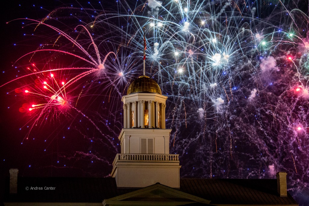4th of July Fireworks in Iowa City, © Andrea Canter