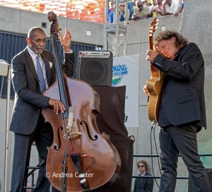 Ron Carter and Pat Metheny, © Andrea Canter