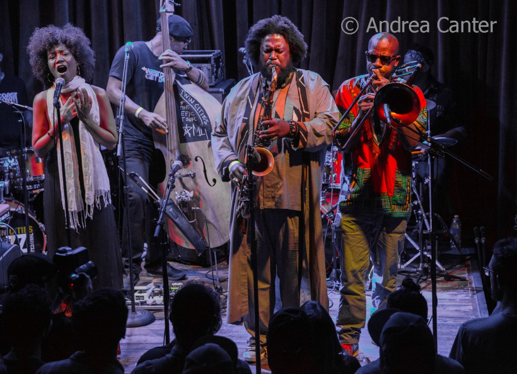 Kamasi Washington Band, © Andrea Canter