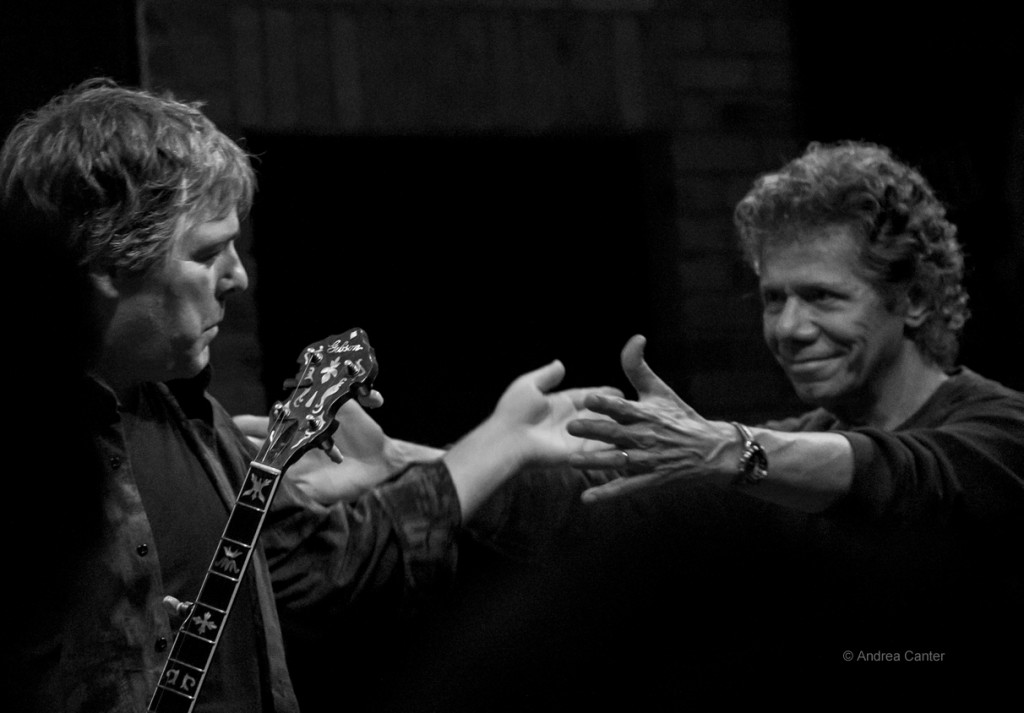 Bela Fleck and Chick Corea, © Andrea Canter