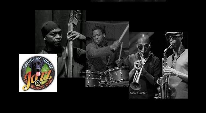Free Range Jazz Trio, photos by Andrea Canter, collage by Steve Kenny