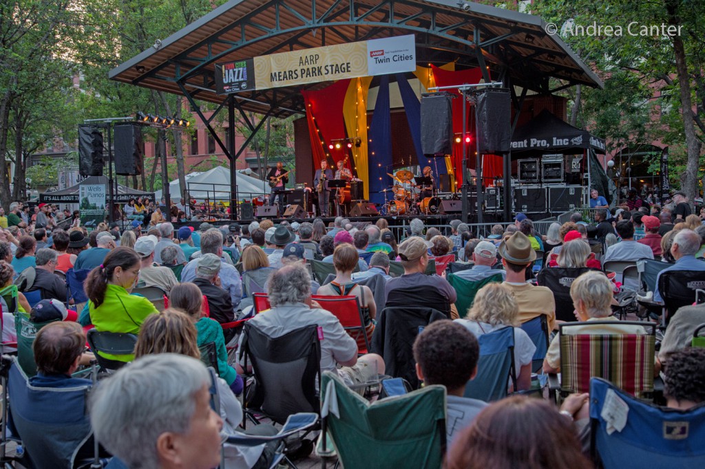 Twin Cities Jazz Festival at Mears Park , © Andrea Canter