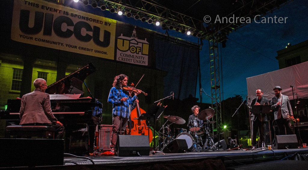 Iowa City Jazz Festival, Alison Miller Boom Tic Boom, © Andrea Canter