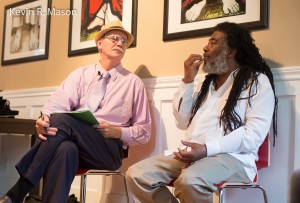 Professor Cornett and Wadada Leo Smith © Kevin R. Mason