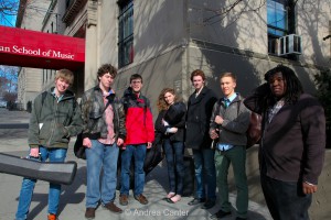 Dakota Combo in New York, Charles Mingus Competition in February 2011, © Andrea Canter