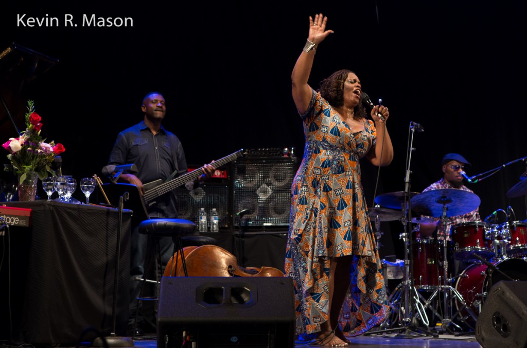 Dianne Reeves at SummerStage, © Kevin R. Mason