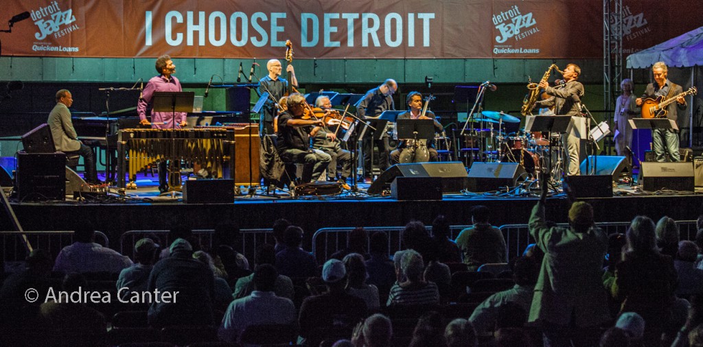 2016 Detroit Jazz Fest, Chris Potter Underground Orchestra, © Andrea Canter