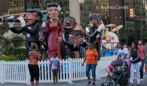 Labor Day in downtown Detroit © Andrea Canter