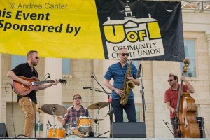 Atlantis Quartet at the 2015 Iowa City Jazz Festival © Andrea Canter