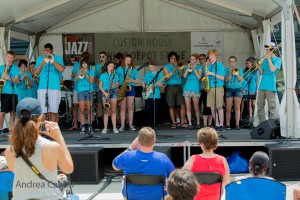 JAM summer band performs at the 2016 Twin Cities Jazz Festival, © Andrea Canter