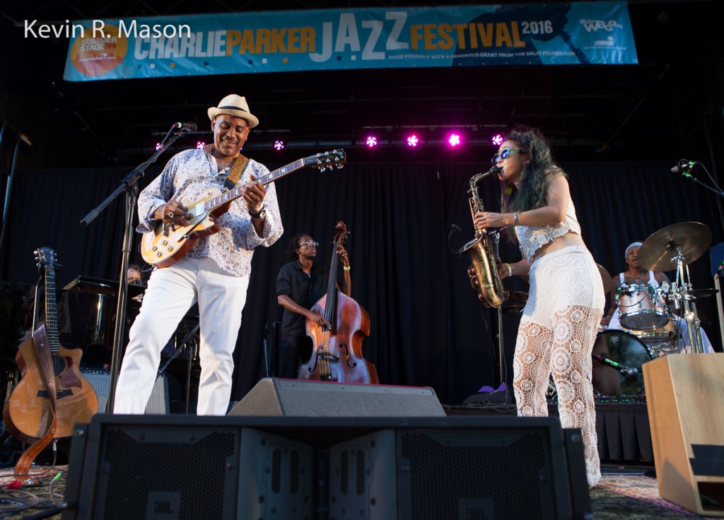 Allan Harris and Grace Kelly, Charlie Parker Jazz Festival © Kevin R. Mason