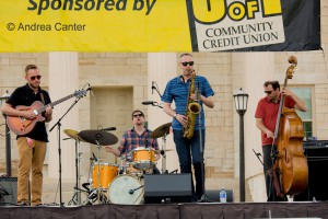 Atlantis Quartet (2015 Iowa City Jazz Festival) © Andrea Canter