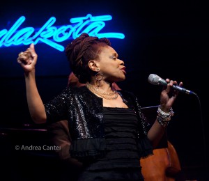 Catherine Russell at the Dakota © Andrea Canter