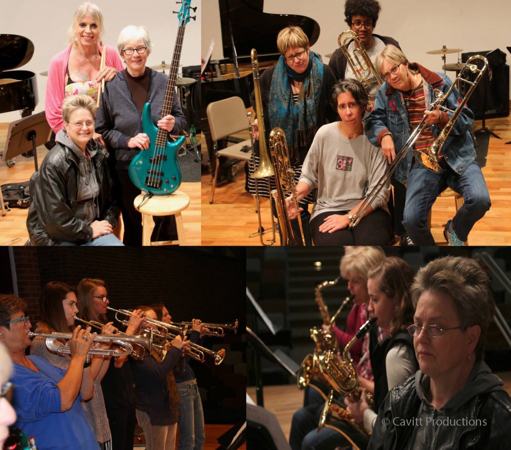 Swing Sisterhood (composite, photos by Cavitt Productions)