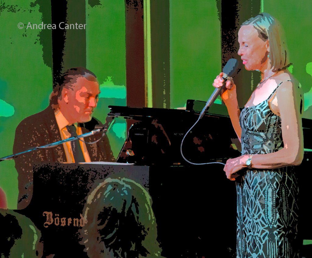 Jon Weber and Connie Evingson, Jazz at the Jungle on November 6 © Andrea Canter