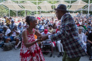 Dancing to Jazzmeia Horn © Kevin R. Mason